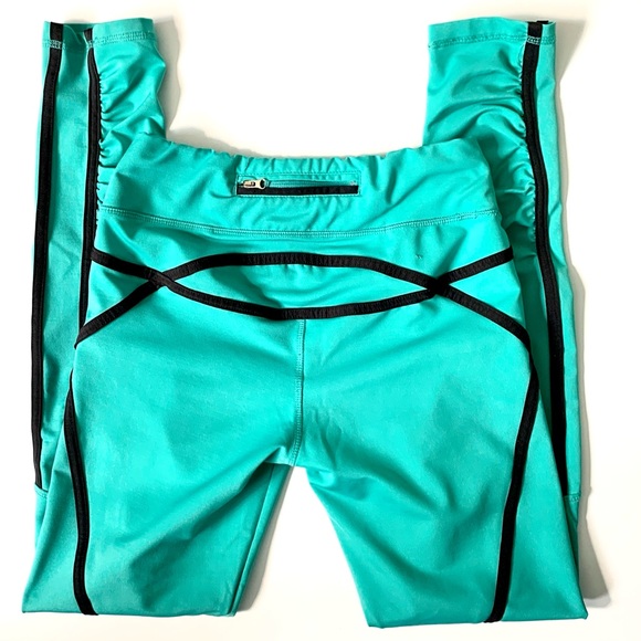 B.B. Jean Mint Green Leggings - Picture 2 of 3